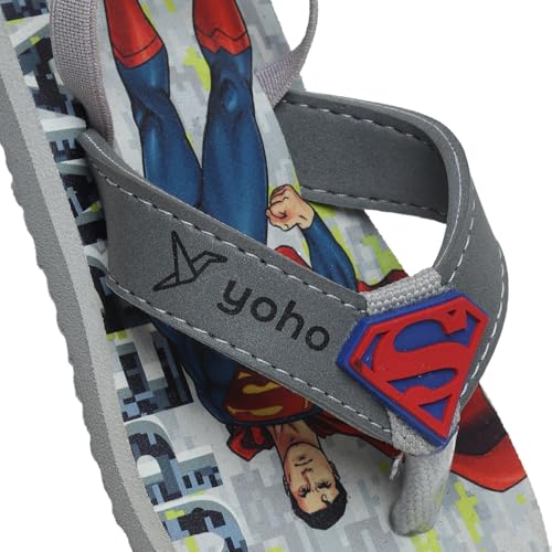 Image of YOHO Slippers for Toddlers | Comfortable and Lightweight Kids FlipFlop|WB Cartoon & Comic Characters: Batman, Superman, PPG, Tom & Jerry, Scooby Do and We Bare Bears Footwear for Girls & Boys