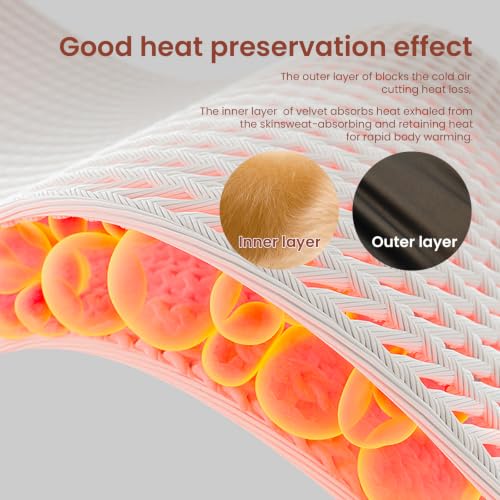 Image of X-CHENG Fleece Lined Tights Sheer Women - Fake Translucent Warm Pantyhose Leggings Sheer Thick Tights for Winter