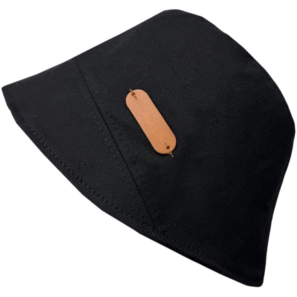Sslvya Emf Radiation Protection Bucket Hat Unisex Faraday Hat for Casual Spring Summer Holiday Travel Sun Protection