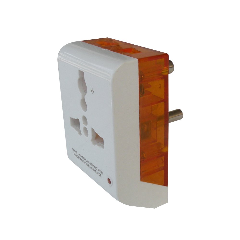 MX Universal 3-Pin Multi-Plug Socket with Surge and Spike Protector Polycarbonate Moulding 5 AMP Connector, Pack of 2 (*MX-3216A-02)-image-37