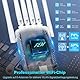 WLAN Repeater Booster WiFi 6 3dBi Antennen,2 Ethernet Port,3-in-1 Zugangsmethode von Repeater/AP/Router,WiFi Signal Extender mit Signalabdeckungsfläche von 8900 sq.Für Zuhause Und Büro (610)