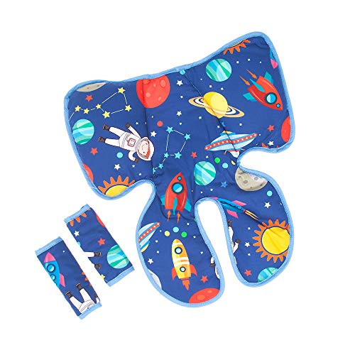 Protetor Capa para bebê conforto Modelo Universal Momis Petit Espaço, Momis Petit, Colorido, Univers