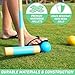 GoSports Deluxe Croquet Set - Full Size for Adults & Kids