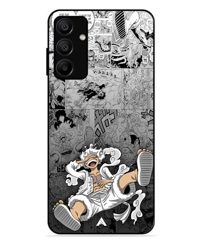 Image of Premium Anime 2 Case for Samsung Galaxy A15 5G (Glossy Finish) Soft-Touch Metal TPU Back Cover, Shockproof, Designer, Aesthetic Mobile Phone Case