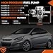 GEARLAST High Pressure Fuel Pump Compatible with Hyundai Accent 2013-2014, Veloster 2013-2015, Kia Soul 2012-2016, Forte5/Forte Koup 2014-2016 L4 1.6L