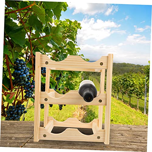 Soporte para Botellas de Vino de Madera 6 Botellas miniatura 4