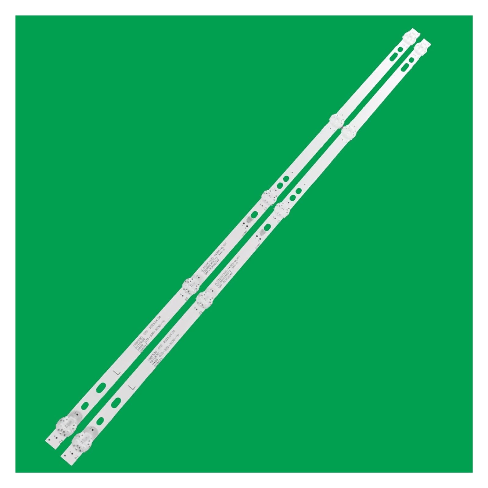 YUEZUYIOU LED Backlight Strip for 32E1A JL.D32051330-140BS-M_V01 Ptv3215iled 3215iled 32E381S 32K5 32AE7700 32AE90S BT3202B 32LM8020T2 CV320H1-F01 2LH0202(1kit-2pcs 3V)