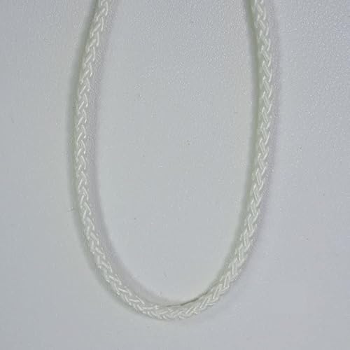 Bucle de cordón para persianas celulares, panales, romanos, rodillo (K35 blanco roto, bucle de 3 pies)