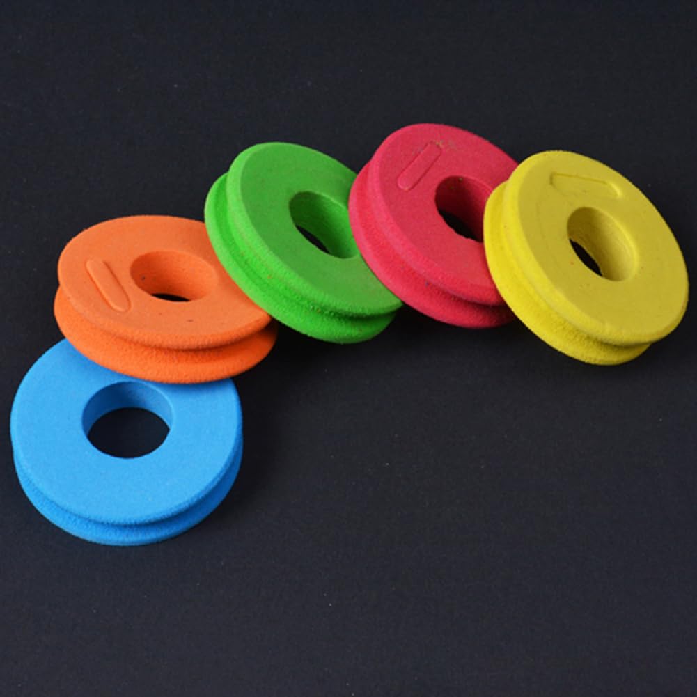 Mllepjdh Lot De 10 Bobines De Mousse De Grande Taille Pour Pêche