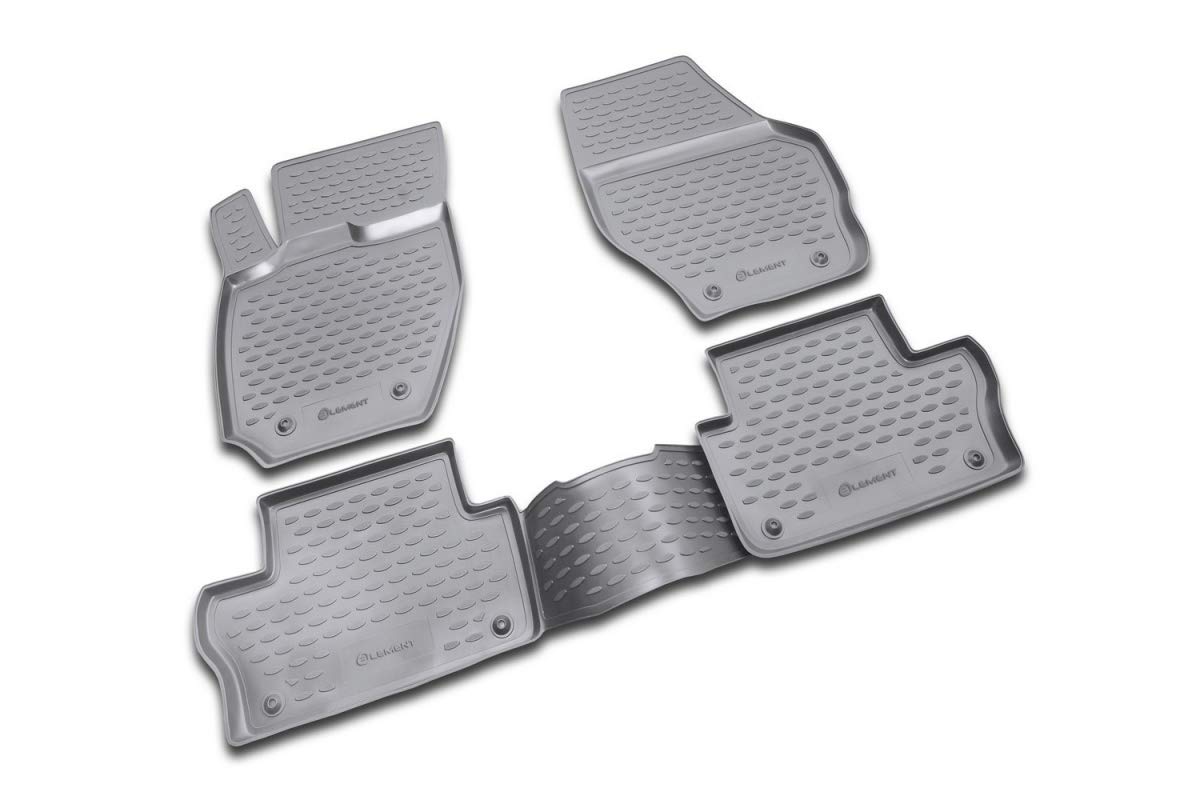 ELEMENT Alfombrillas 3D para ŠKODA Karoq 2017- | Familiar | Europa | Sin Caja Asiento | 4 Piezas — view 34