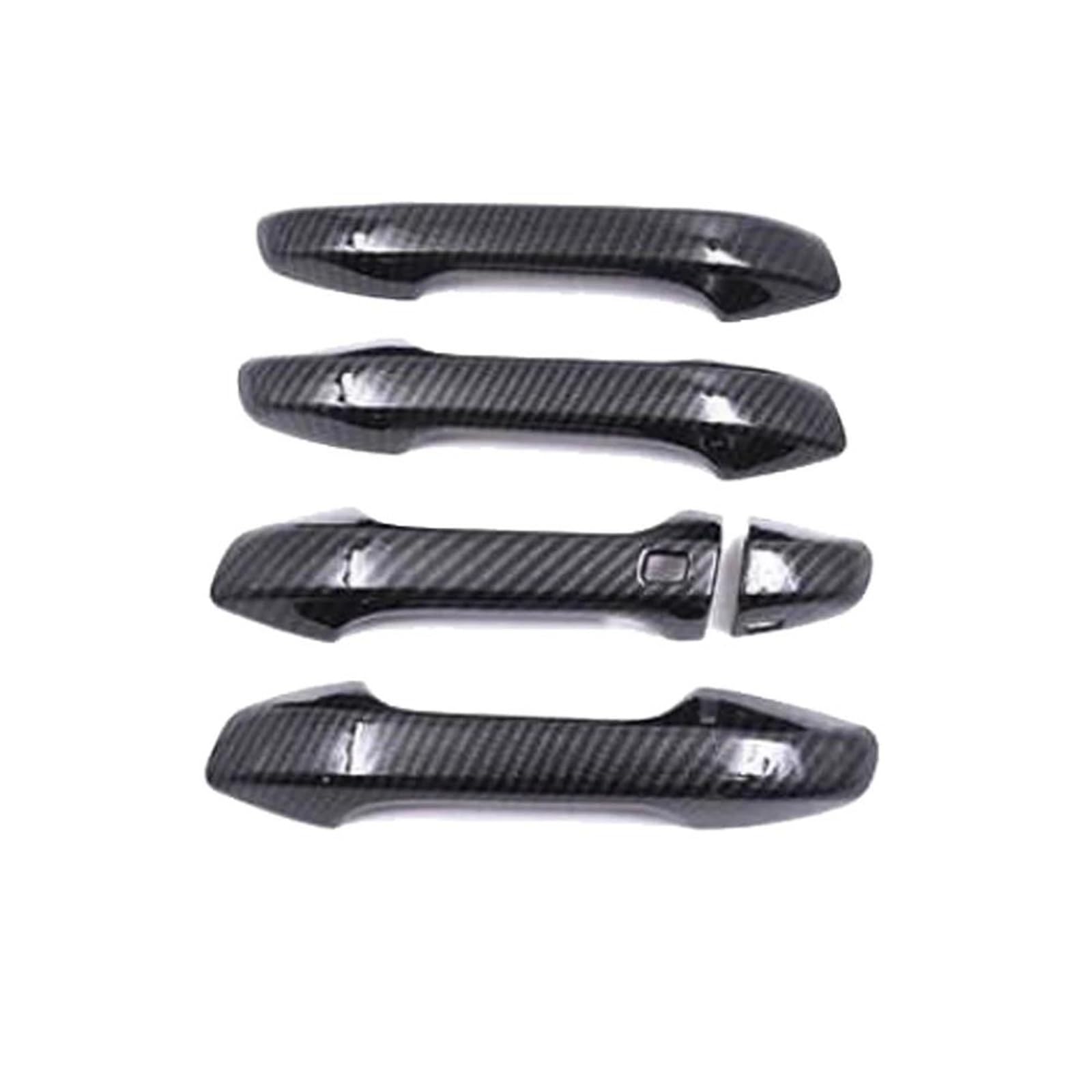 Atgcbcauf B 1 Button 4 Door Car Door Handle Cover Trim Cap Stickers For Kia For Forte K3 For Cerato Bd 2019-2023 Car Exterior Door Handles