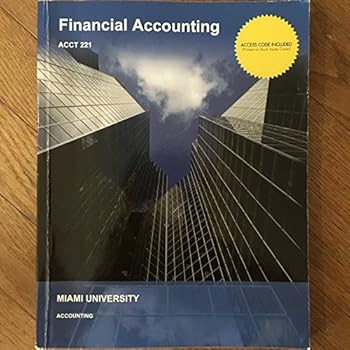 Paperback Financial Accounting - ACCT 221 Book