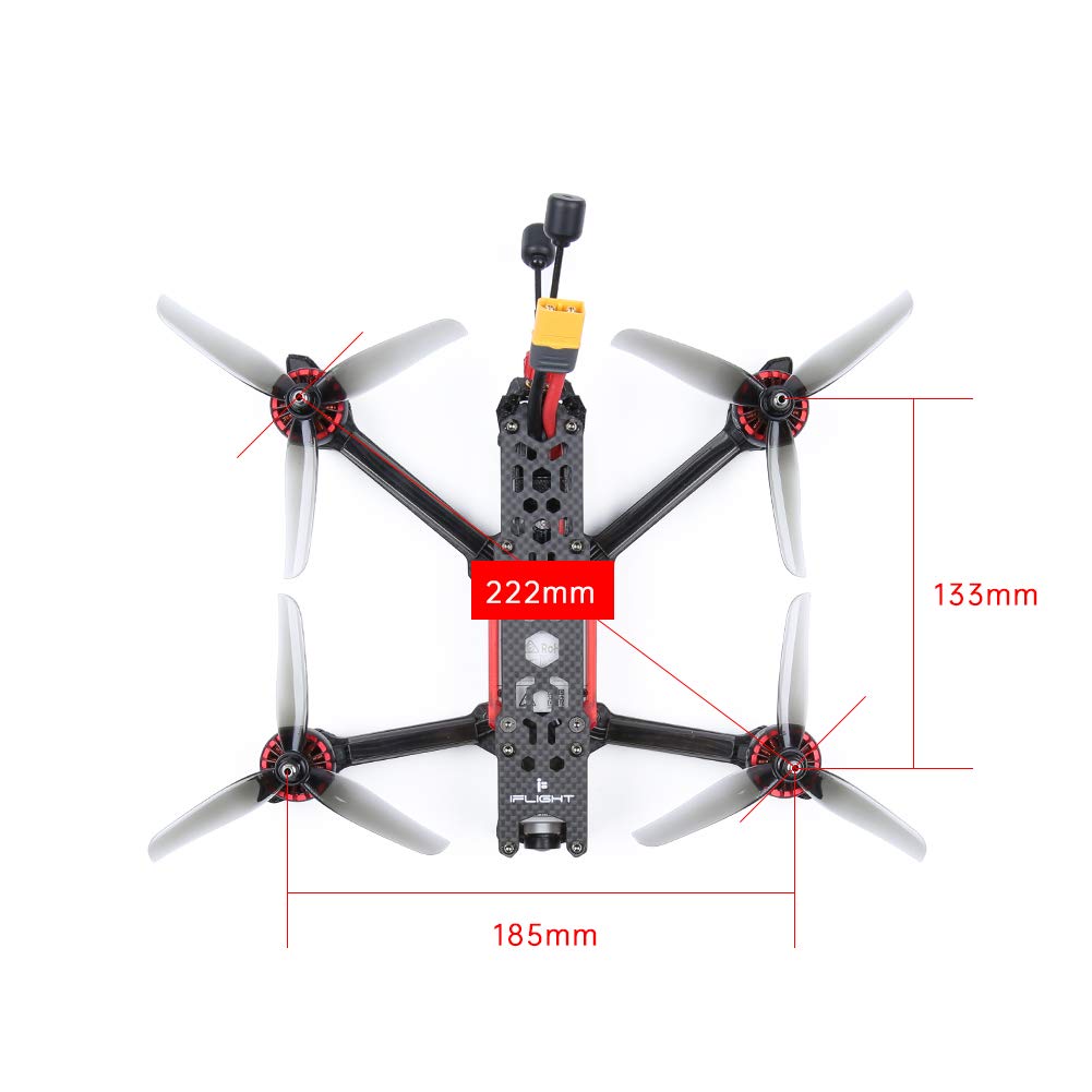 iFlight Titan DC5 V1.4 HD FPV Drone BNF Freestyle Racing 5inch