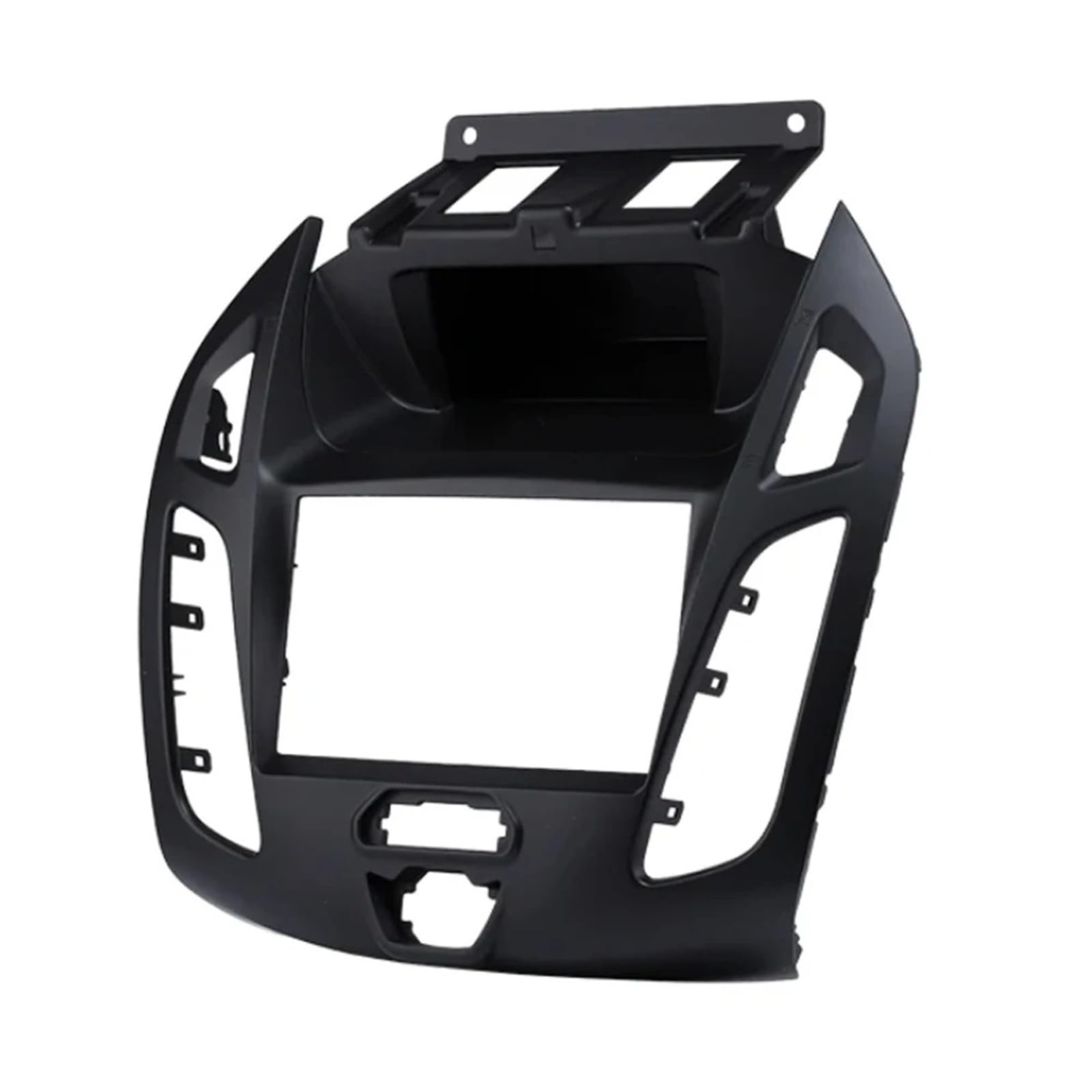 Marco Radio para Ford para Transit para Connect Tourneo 2014 2015 2 DIN 7 Pulgadas Panel De Radio Coche Fascia DVD Marco Kit Instalación Kit Montage Autoradio