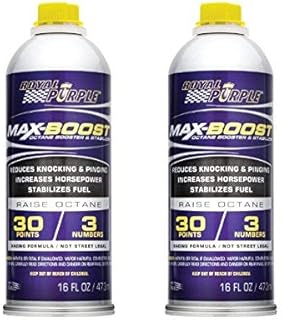 Royal Purple 11757 Set of 2 Max Boost Octane Booster 16-Ounce Bottles