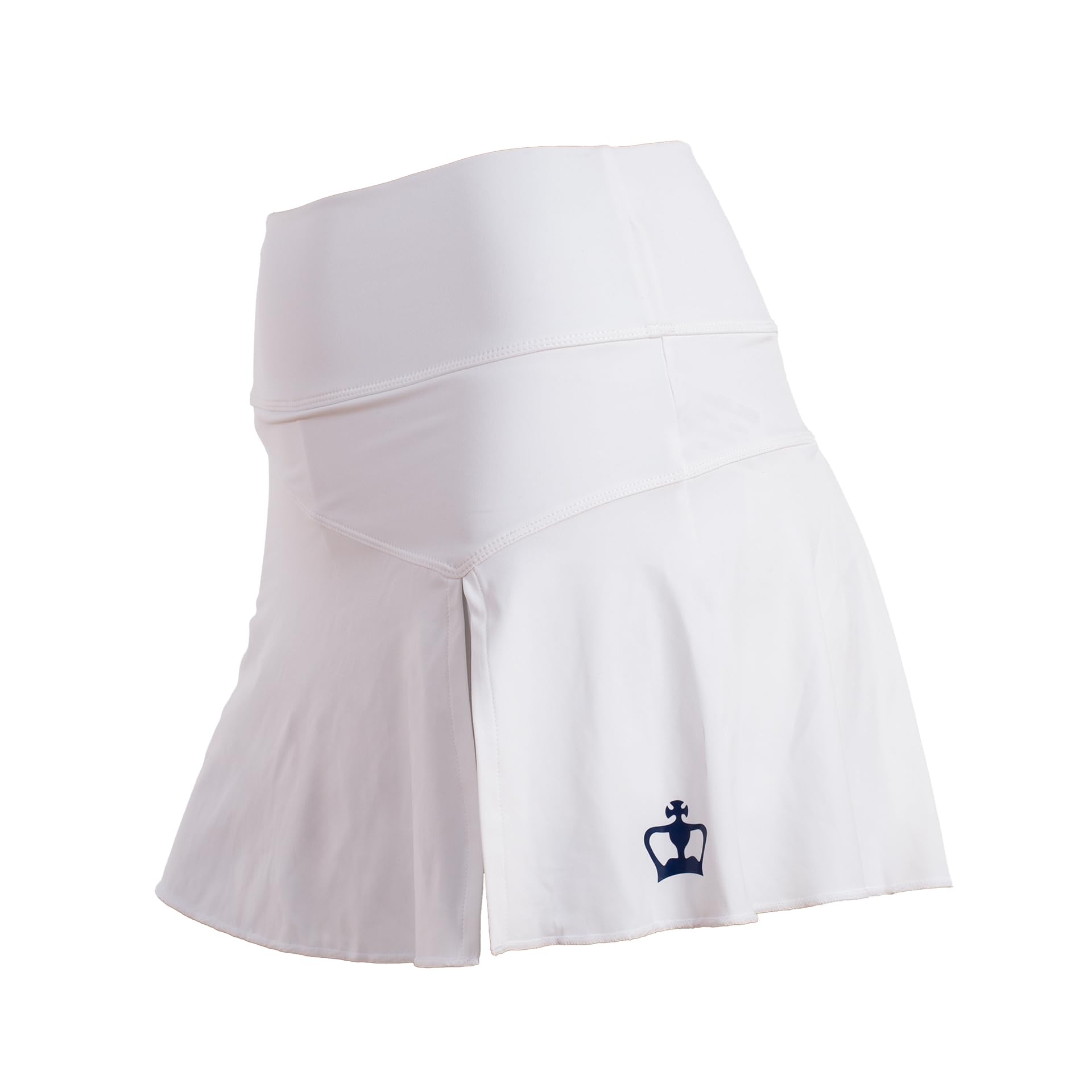 Black Crown - Falda Creta para Mujer para Pádel – Falda Deportiva Ligera, Cómoda y Transpirable con Apertura Lateral para Entrenamiento y Competición
