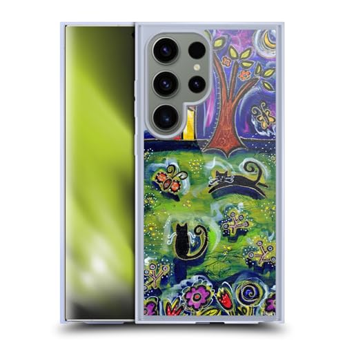 Coque chat MagSafe Galaxy S24 Ultra protection gel antichoc