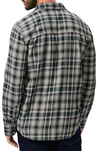 PAIGE Men's Everett Brushed Cotton Button Down Shirt4