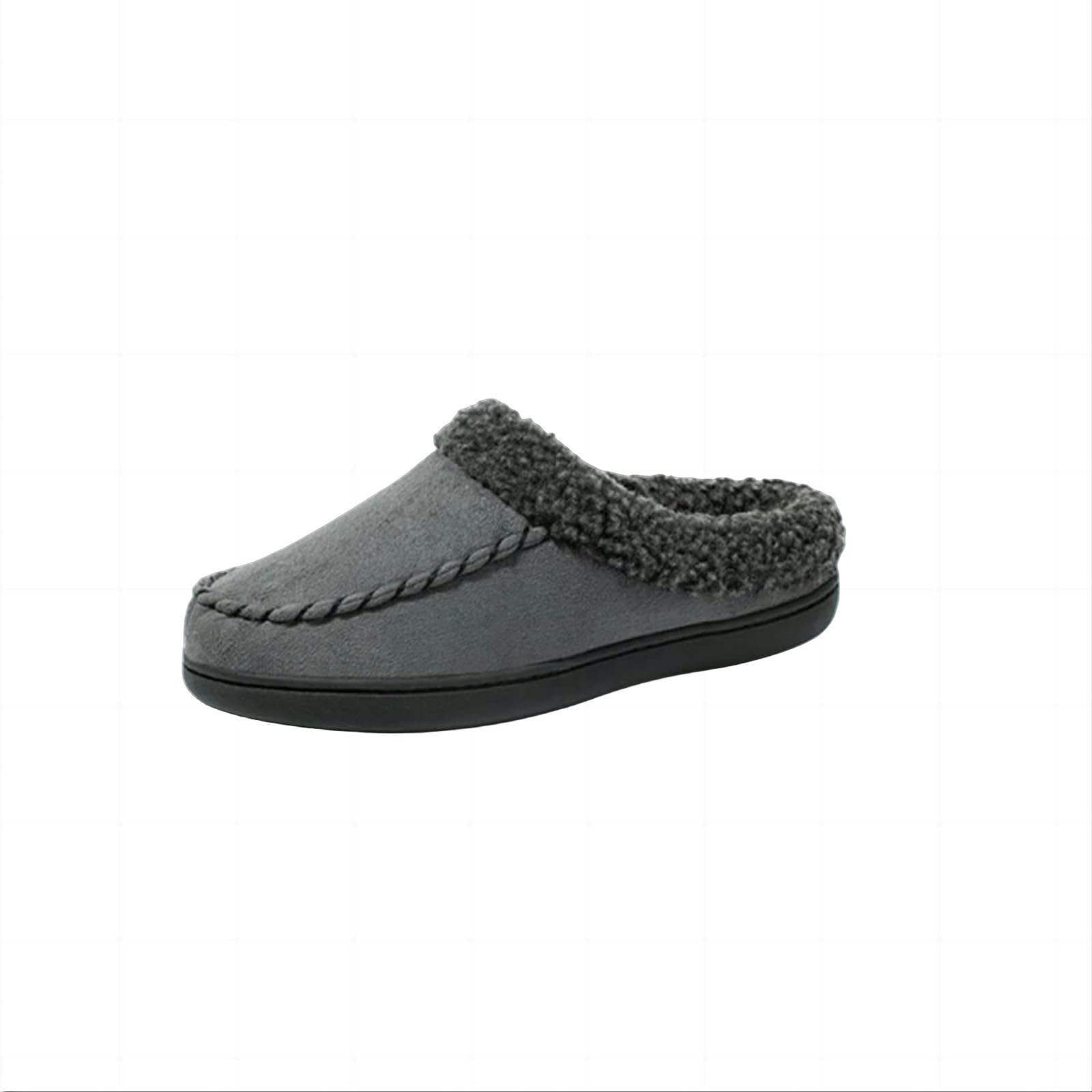 MdybF Pantofole Invernali Uomini Pantofole Calde Inverno Uomini Scarpe da Gocce di Cotone Non Slitta