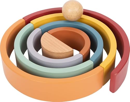 Small Foot Cubetti da Costruzione Arcobaleno