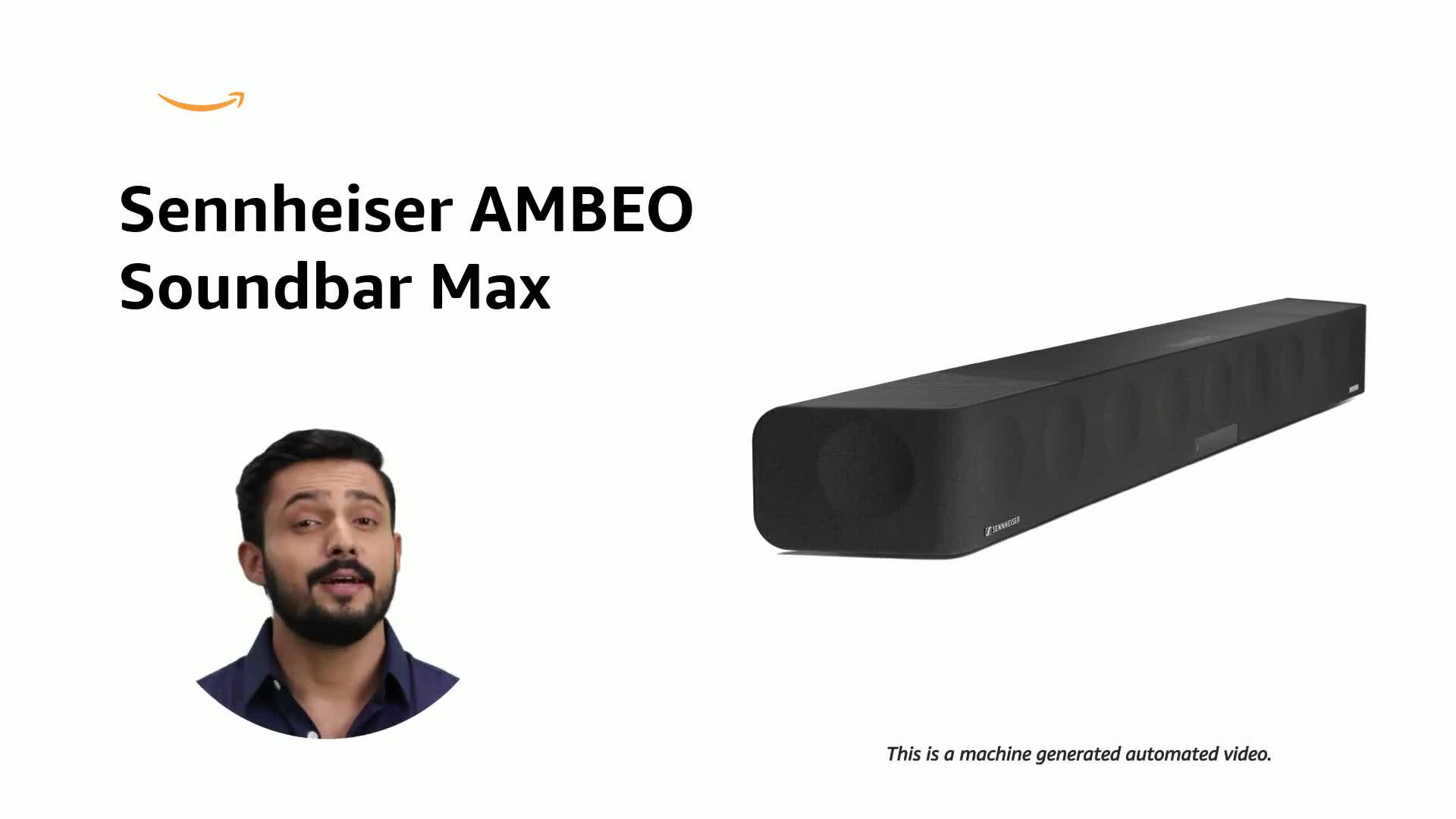Sennheiser AMBEO Soundbar Max - for TV with Built in Subwoofer (13
