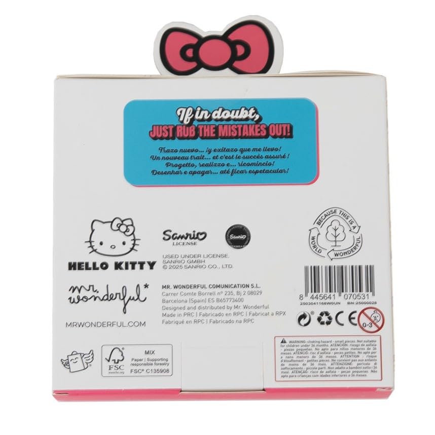 Mr. Wonderful - Gomas de borrar - Hello Kitty