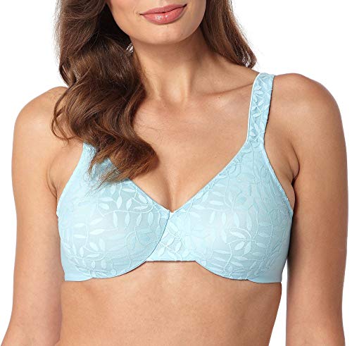 Image of Olga Women's Sheer Leaves Minimizer Bra