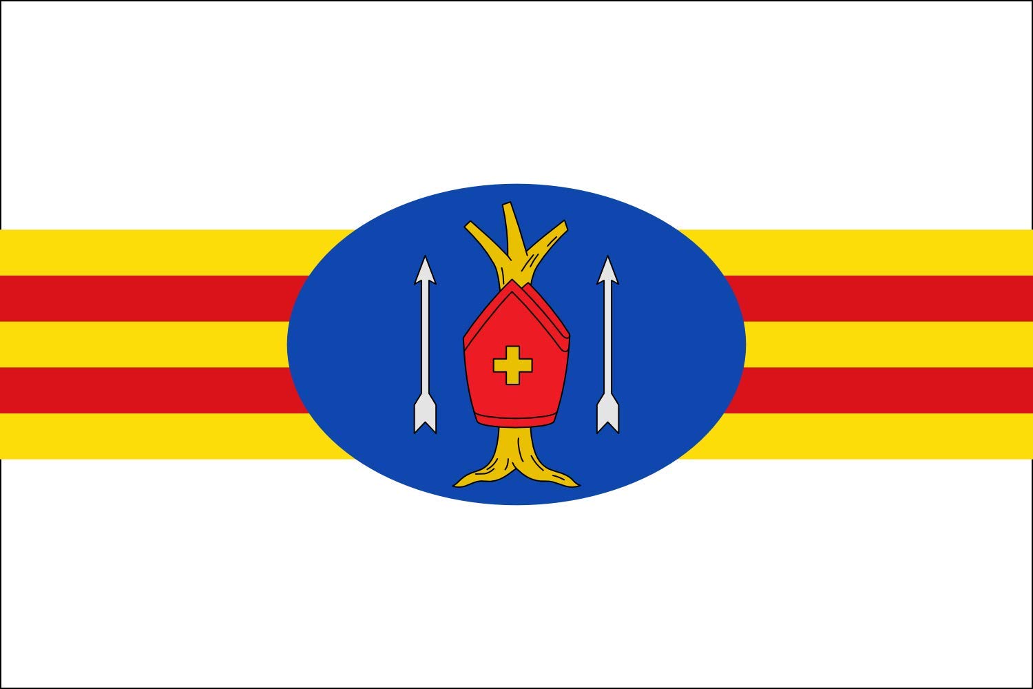 Drapeau Martín del Río Teruel en textile premium grand format