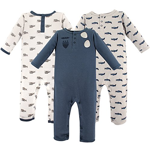 Image of Hudson Baby Cotton Union Suit, 2 Pack Pants