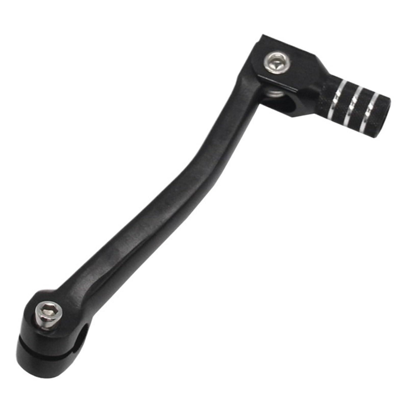 Qr0cjnpb Black Motorcycle Gear Shifter Motorcycle Folding Gear Shift Lever Aluminum For Kayo Bo&Suer 110/125/140/150/160/250Cc Bike Pit Bikes Gear Lever