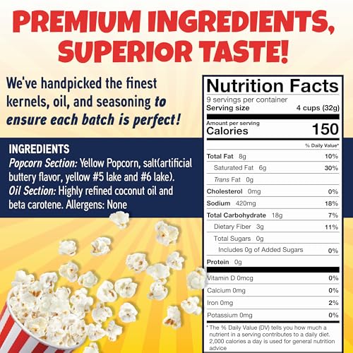 Premium America 10064 Popcorn Kit, 24 Packs thumb #4