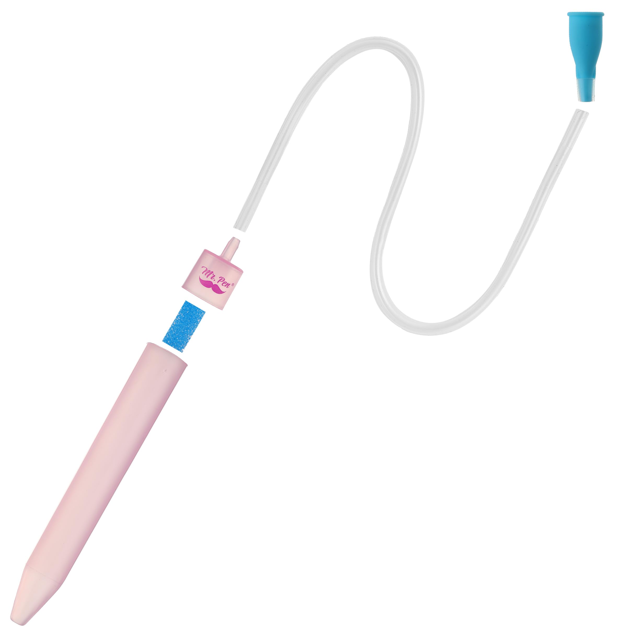 Mr. Pen Aspirator do nosa dla niemowląt z 3 dodatkowymi filtrami higienicznymi, różowy, aspirator do nosa dla niemowląt, przyssawka do nosa dla niemowląt, aspirator do nosa dla niemowląt, przyssawki
