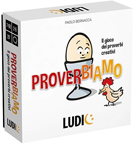 Ludic – Proverbiamo! – Gioco di Società per Tutta la Famiglia, multicolore