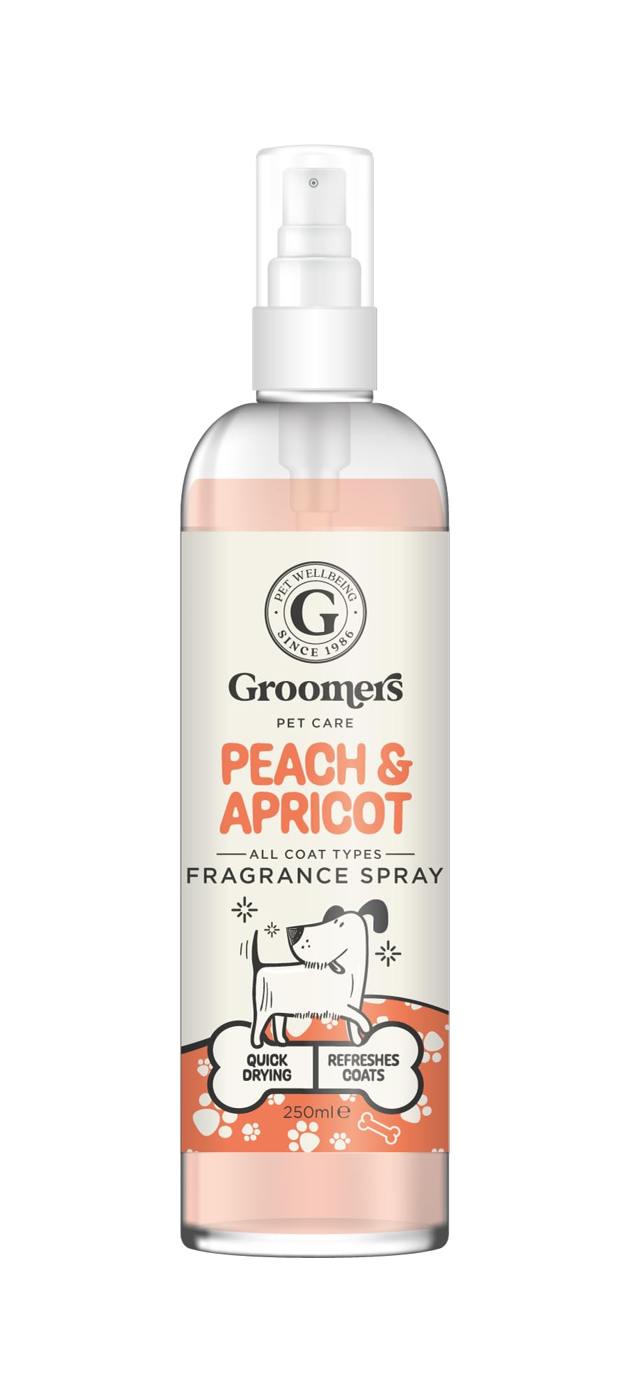 Groomers Peach & Apricot Fragrance Spray