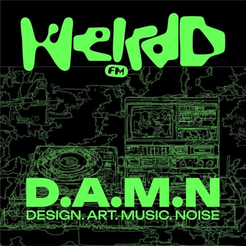 『Weirdd fm, DAMN!』のカバーアート