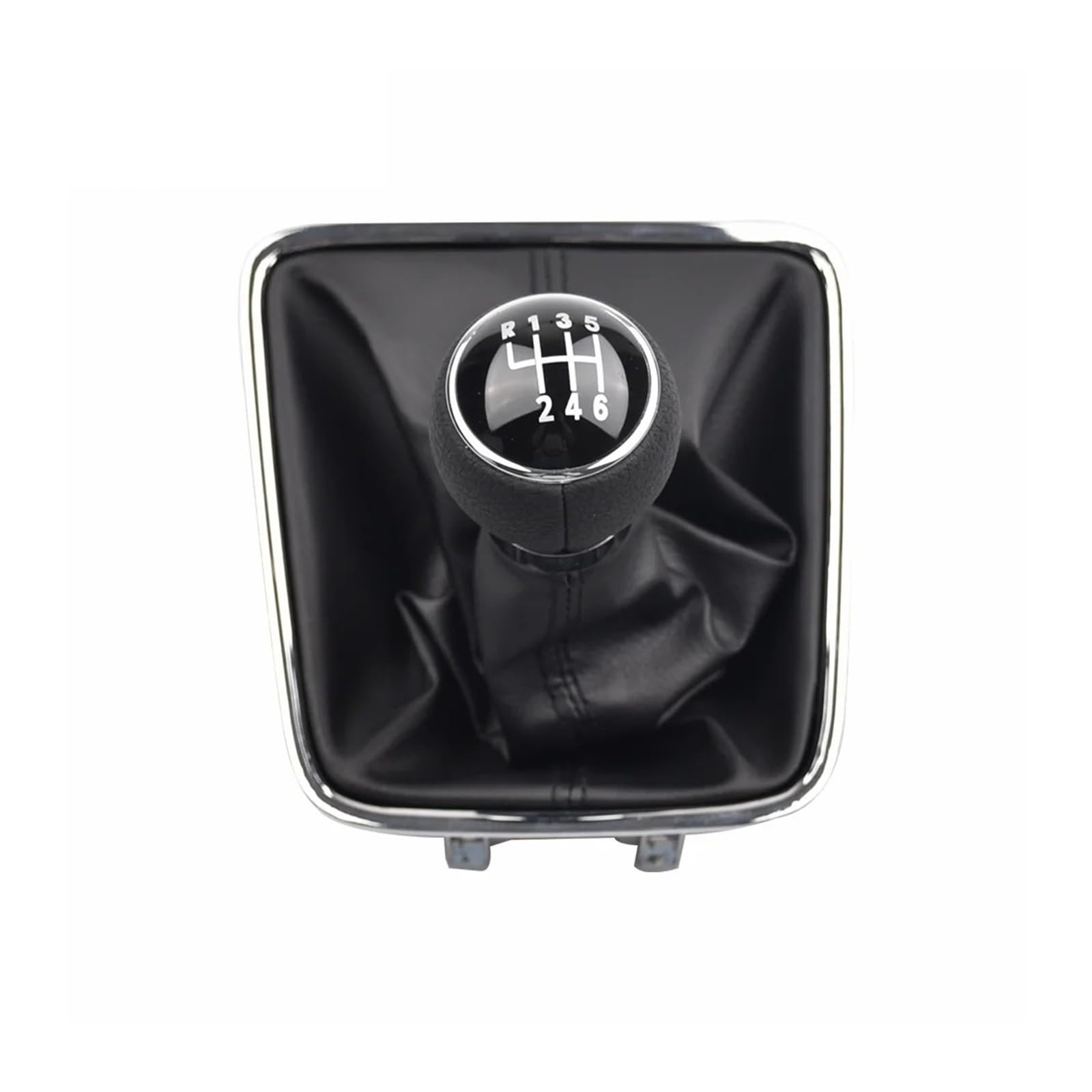 Qmtvfsrh 6 Speed Car Gear Shift Knob For Vw For Golf Plus For Tiguan 5N For Sharan For Seat For Alhambra 5/ Manual Gear Shift Knob(6 Speed)