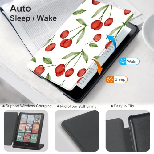 Image of CoBak Magnetic Case for 7 inch Kindle Paperwhite 12th Gen 2024 and Kindle Colorsoft - Compatible with iPhone MagSafe, for Samsung /Belkin /Anker Wireless Charging Pads, Lightweight, Auto Sleep Wake