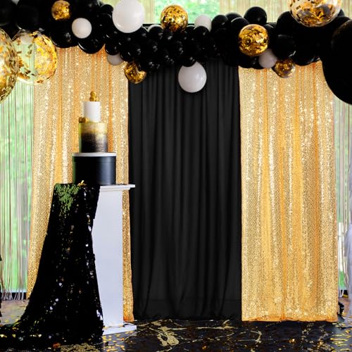 Cortinas Fondos Fotográficos 4 Paneles 11x10 ft VitalCozy miniatura 6