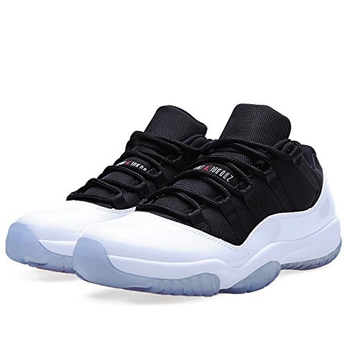 Nike Air Jordan 11 Retro Low GS White Black True Red (528896-110)