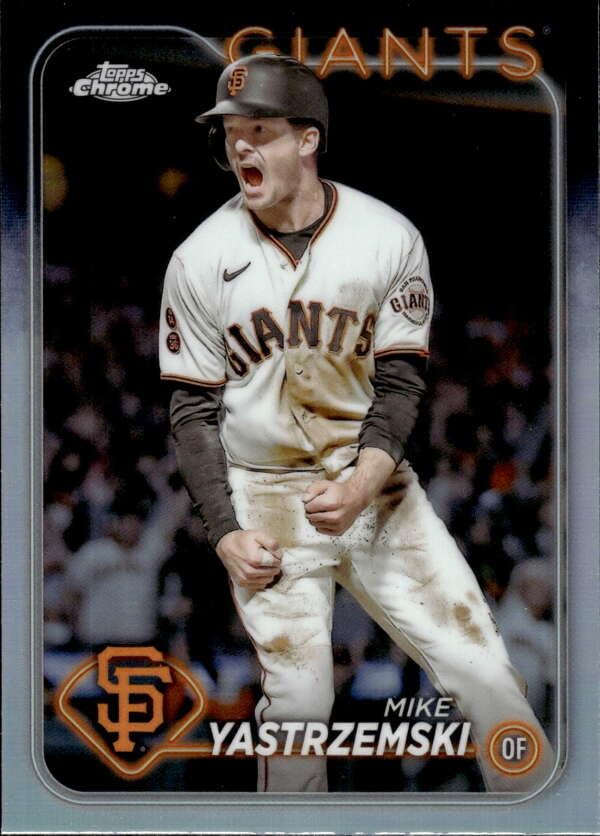 Amazon.com: 2024 Topps Chrome Refractor Baseball #87 Mike