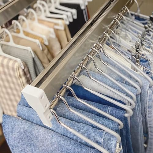 Barre de suspension armoire pour optimiser le rangement rétractable
