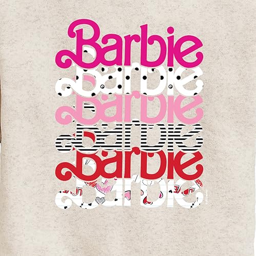 Barbie - Stacked Vday - Toddler And Youth Crewneck Fleece Sweatshirt3