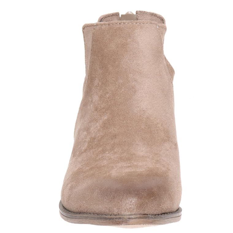 Pierre Dumas Girls Kids Low Heel Ankle Boots Slip On Booties3