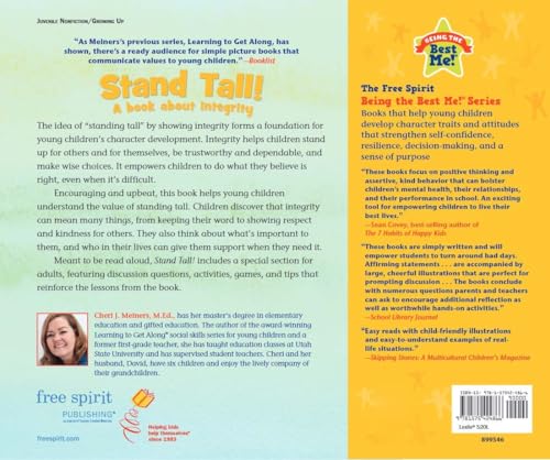 Stand Tall!: A book about integrity (Being the Best Me!(r)) - Image 2