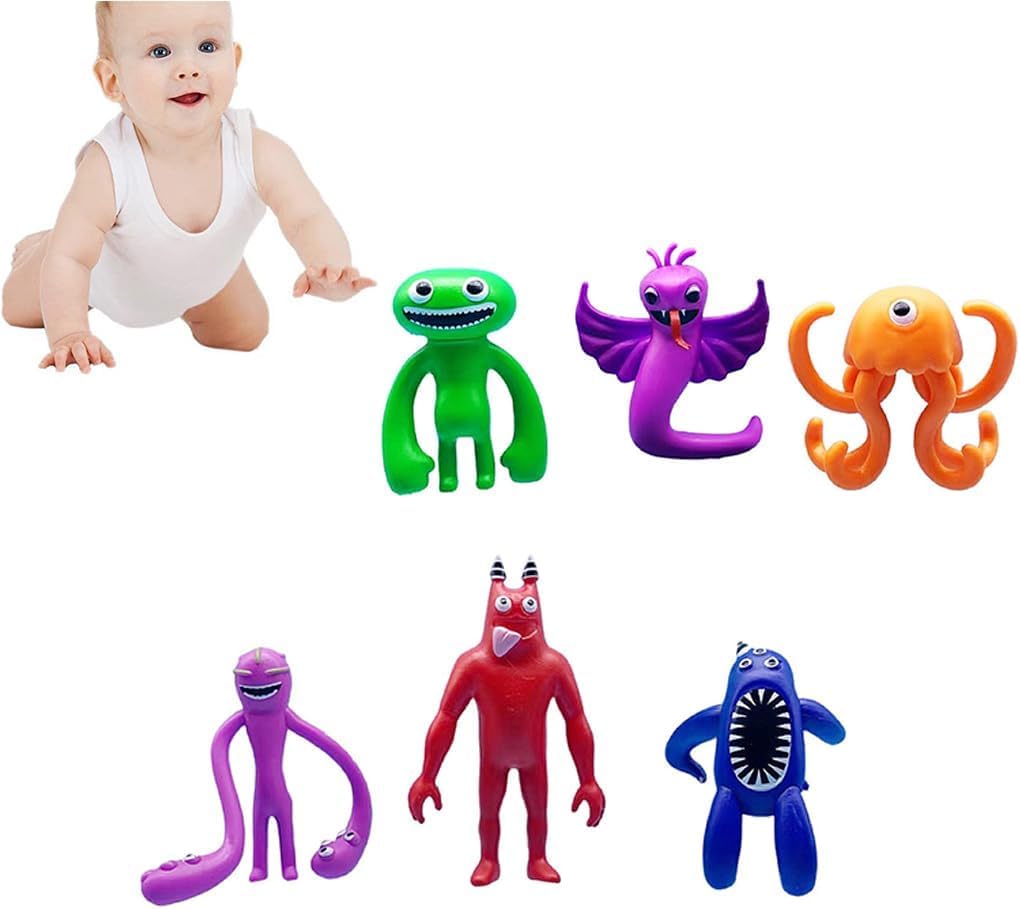 DIDAHO 9 Pcs Garten of Banban Action Figure | Banban Garten Toys