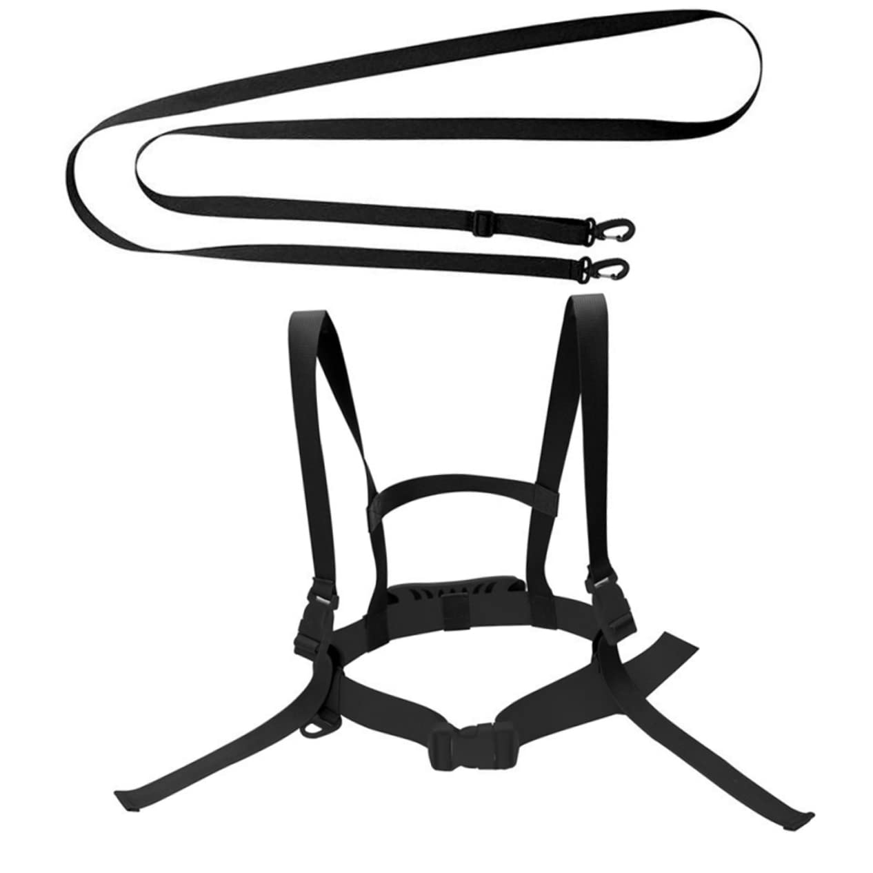 Hemoton Ski Leash Safety Harness Ski Strap for Training Durable Design for Snowboarding Skiing Ice Skating for Outdoor Activities