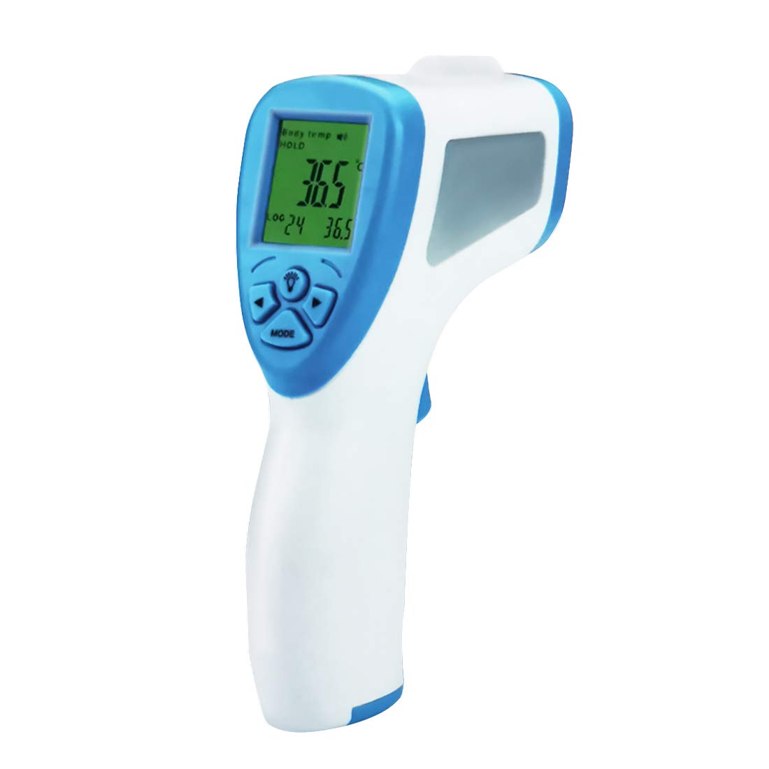 Infrared Thermometer Gun,Baby Thermometer, Ear and Forehead Thermometer, Accurate and Fast Measurement of Temperature Gun for Children Baby Adult Home Health Care,Blue