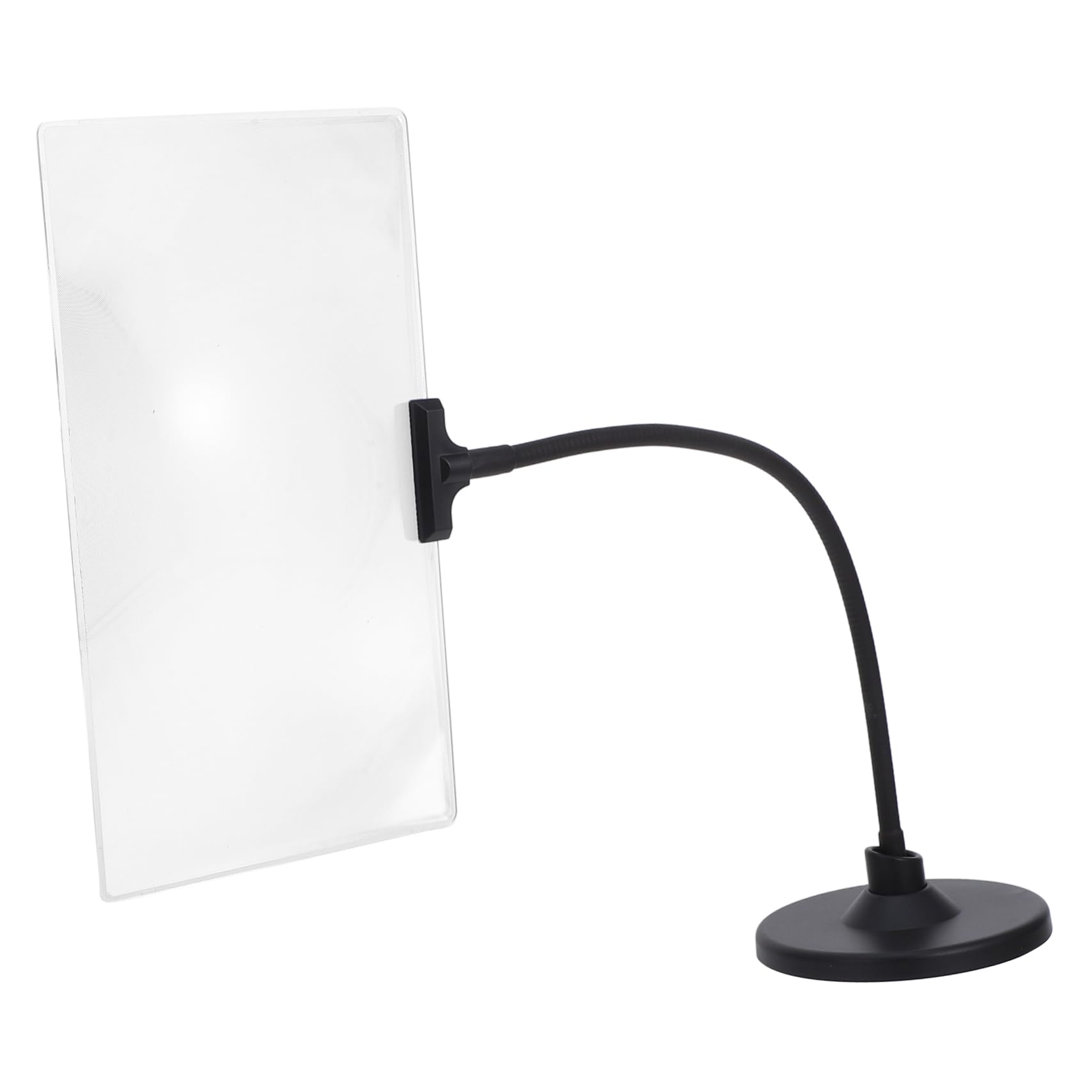 COLLBATH Leselupe mit Ständer und LED Licht Hochauflösendes Vergrößerungsglas aus Abs für Handarbeit und Stickerei Tischlupe zur Entlastung der Augen Beim Lesen