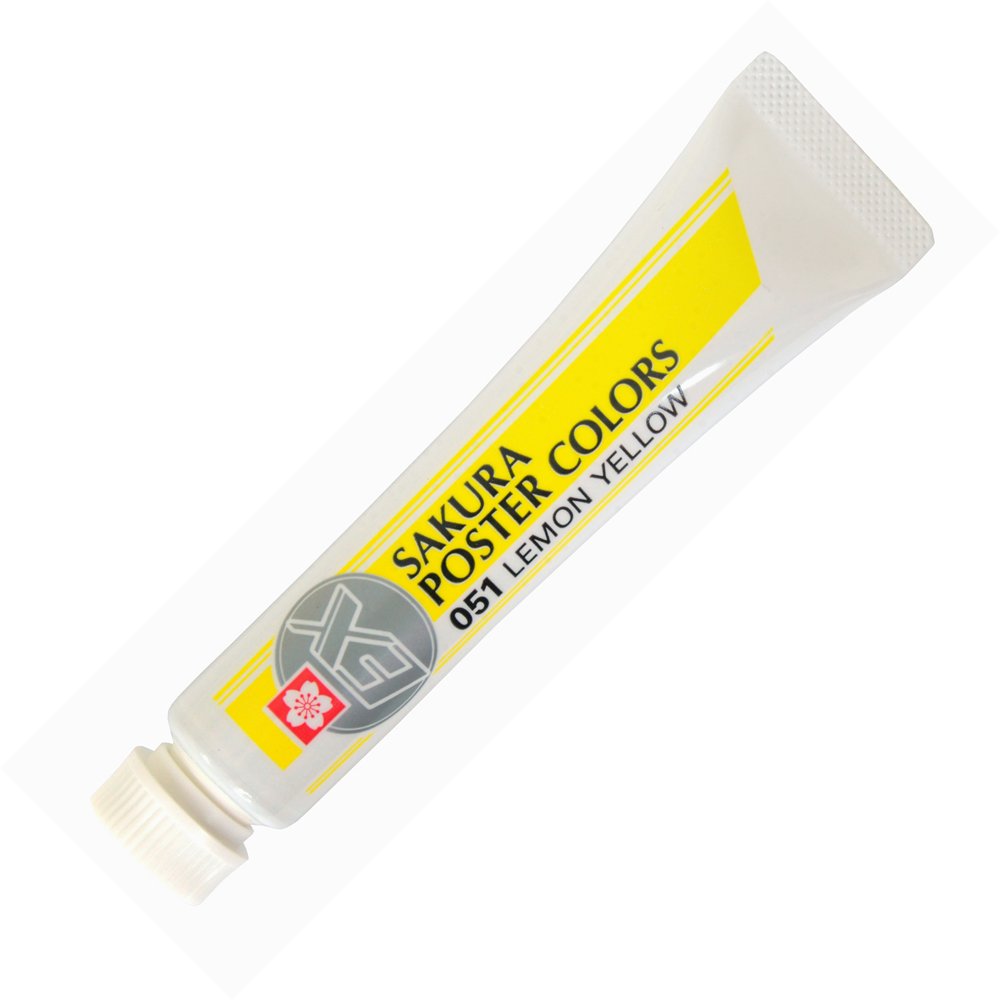Amazon.co.jp: サクラクレパス 絵の具 ポスターカラー EX レモン  