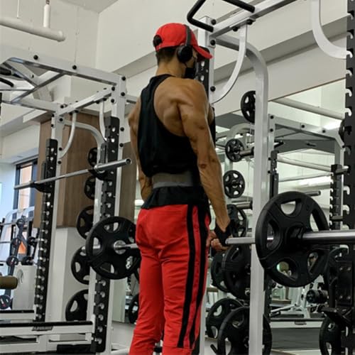 Men's Gym Bodybuilding Stringer Tank Top Workout Muscle Cut Shirt Fitness Sleeveless Vest3